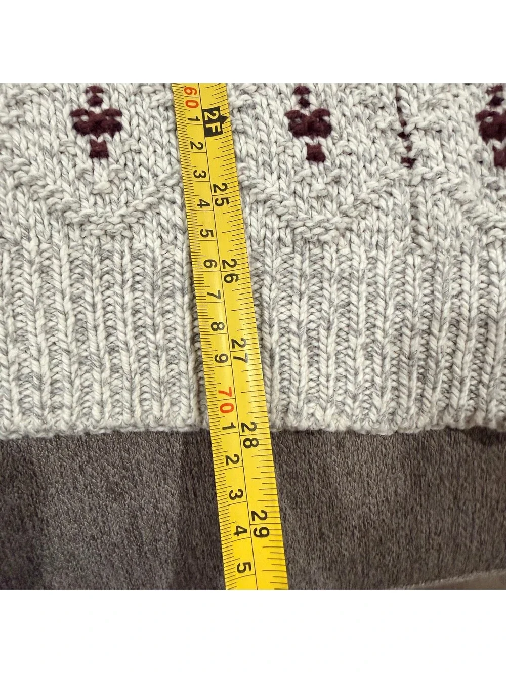 Y2K Vintage Van Heusen Sweater Mens M USA Cotton Fisherman Grandpa Knit